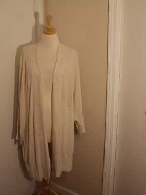 Leo & Nicole XL Open Front Lightweight Cardigan